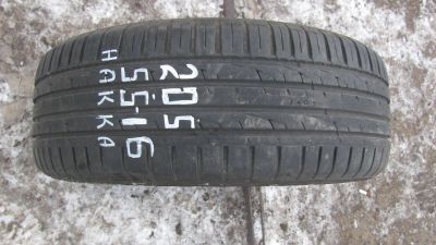 Лот: 15456092. Фото: 1. 1 шт.205-55-16 Nokian Hakka Blue... Шины