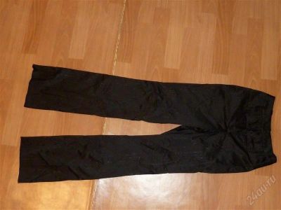 Лот: 766286. Фото: 1. Брюки атласные в полоску. Брюки, шорты