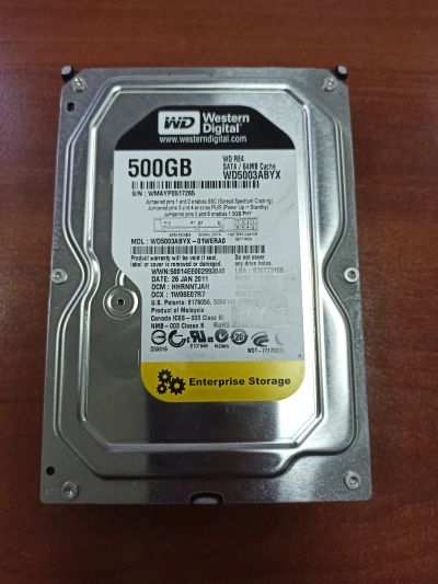 Лот: 19639650. Фото: 1. Жесткий диск Western Digital WD... Жёсткие диски (HDD)