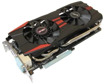 Лот: 7787749. Фото: 1. ASUS Radeon R9 290 DirectCU II... Видеокарты