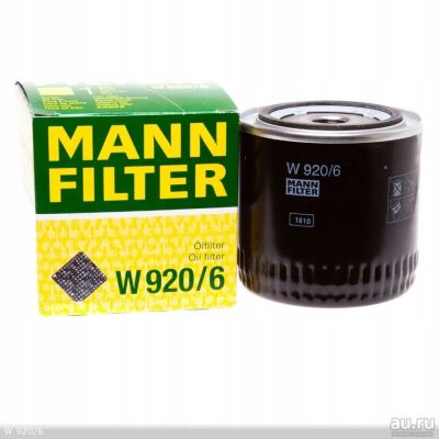 Лот: 17644873. Фото: 1. Масл.фильтр MANN W920/6. Расходные материалы
