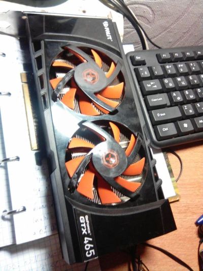 Лот: 10402343. Фото: 1. Palit GeForce GTX 465. Видеокарты