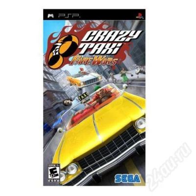 Лот: 550312. Фото: 1. PSP Crazy Taxi: Fare Wars. Игры для консолей