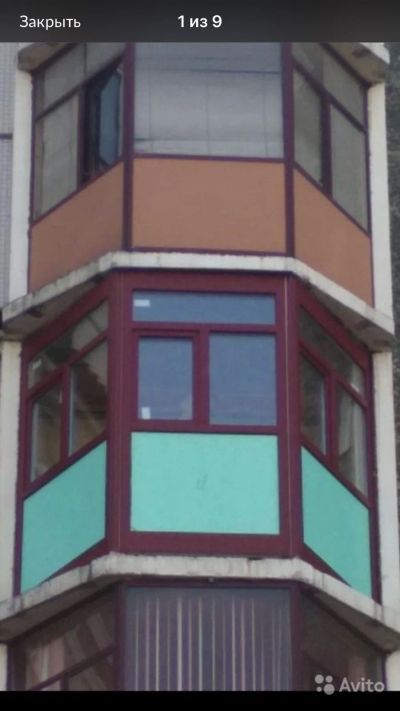 Лот: 17593266. Фото: 1. Конструкции ПВХ 33 м.кв для балкона... Окна, балконы