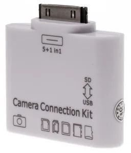 Лот: 8742331. Фото: 1. APPLE iPad Connection Kit (White... Дата-кабели, переходники