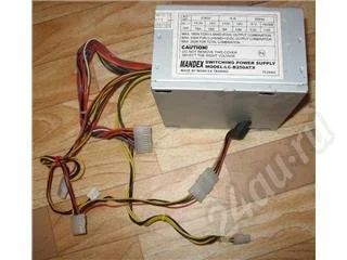 Лот: 166115. Фото: 1. Блок питания 250W (20+4) Mandex. Корпуса, блоки питания