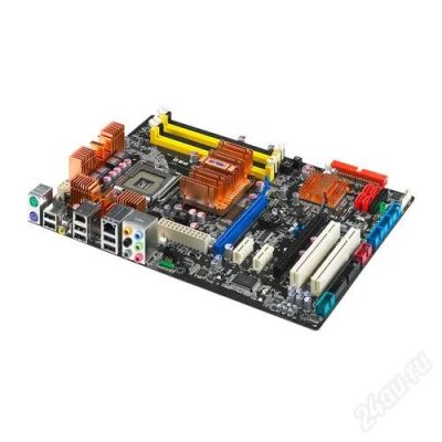 Лот: 2504825. Фото: 1. Материнская плата ASUS P5K PRO. Материнские платы