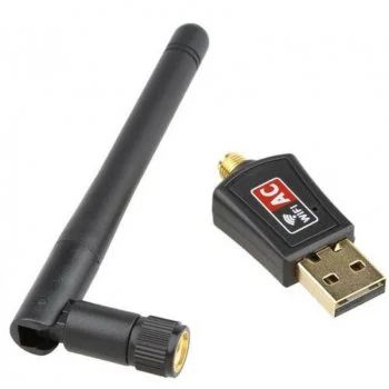 Лот: 16381930. Фото: 1. USB Wi-Fi адаптер с антенной Для... WiFi, Bluetooth адаптеры