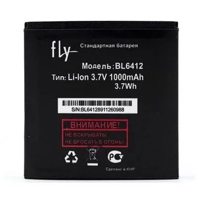 Лот: 14578075. Фото: 1. АКБ для Fly BL6412 ( IQ434/Era... Аккумуляторы