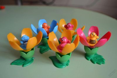 Лот: 5495727. Фото: 1. Киндер (старая коллекция) Цветочки. Игрушки