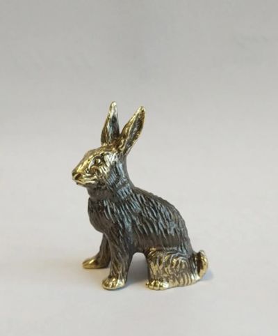 Лот: 19618352. Фото: 1. Кролик №1-сувенирная фигурка из... Фигурки, статуэтки