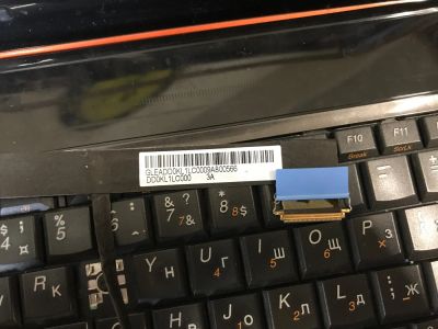 Лот: 17426551. Фото: 1. Шлейф для матрицы Lenovo Y450... Шлейфы, кабели, переходники
