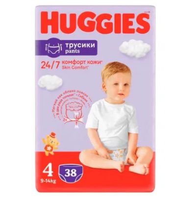 Лот: 22172547. Фото: 1. Подгузники-трусики Huggies Ultra... Детская гигиена