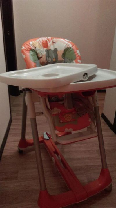 Лот: 8150329. Фото: 1. Стульчик для кормления Peg Perego... Стульчики для кормления