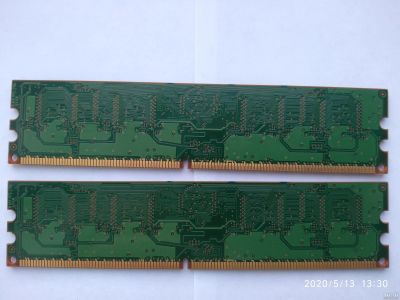 Лот: 16024726. Фото: 1. Samsung DDR2 m378t2863ehs-cf7-1GB... Оперативная память