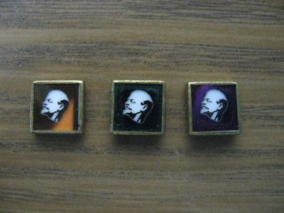 Лот: 19284226. Фото: 1. Значки СССР Ленин. 3 шт. одним... Памятные медали