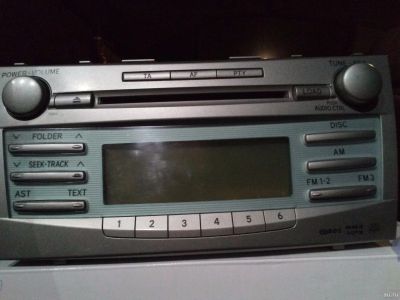 Лот: 13564958. Фото: 1. Toyota Camry 40 Автомагнитола. Автомагнитолы