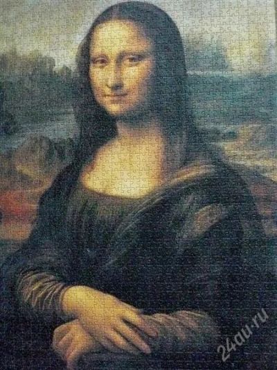 Лот: 817874. Фото: 1. Картина - пазл / "Мона Лиза дель... Картины, гравюры
