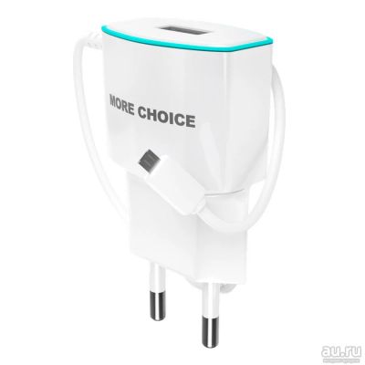 Лот: 18185601. Фото: 1. СЗУ USB 1A с кабелем microUSB... Зарядные устройства, блоки питания, адаптеры сетевые для смартфонов