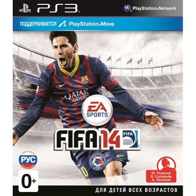 Лот: 3331147. Фото: 1. Игра для PS3 Медиа FIFA 14. Игры для консолей