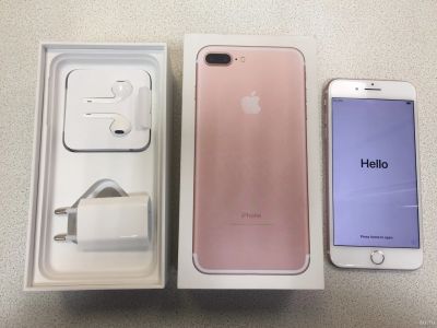 Лот: 13698658. Фото: 1. iPhone 7 Plus 128Gb Rose Gold. Смартфоны