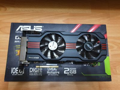Лот: 13250082. Фото: 1. Видеокарта ASUS GeForce GTX 680... Видеокарты