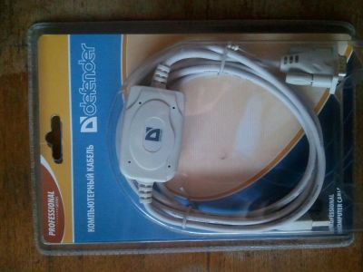 Лот: 3065088. Фото: 1. Переходник USB-COM Defender USR130... Шлейфы, кабели, переходники