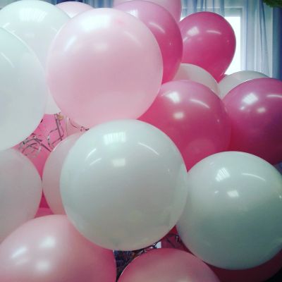 Лот: 11890188. Фото: 1. Шарики гелевые. Шары. Розовый... Воздушные шары