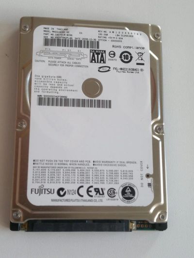 Лот: 11427487. Фото: 1. Жесткий диск Fujitsu MHZ2160BH... Жёсткие диски (HDD)