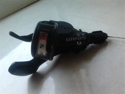 Лот: 2720064. Фото: 1. Манетка SRAM X-5 левая с тросиком... Запчасти