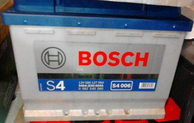 Лот: 6429545. Фото: 1. Аккумулятор Bosch Silver S4 006... Аккумуляторы