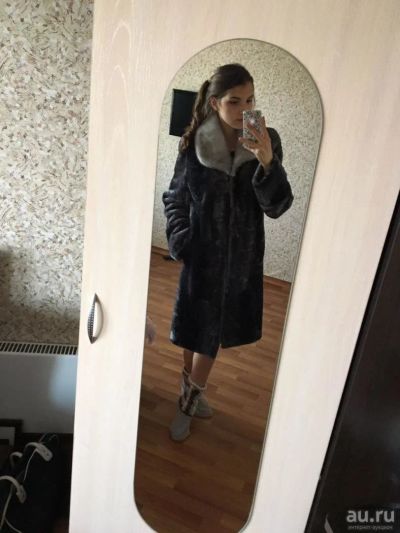 Лот: 8202936. Фото: 1. Шуба мутоновая. Верхняя одежда
