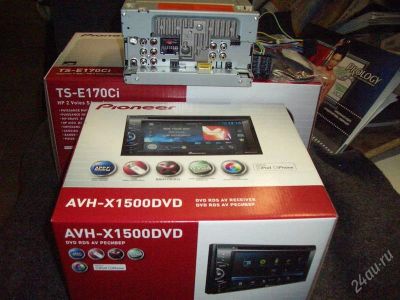 Лот: 2787021. Фото: 1. PioneerAVH-X1500DVD,Thai. Автомагнитолы