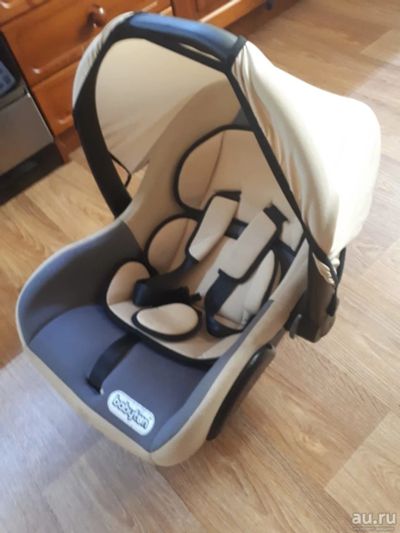 Лот: 13680116. Фото: 1. Автолюлька с капюшоном babyton. Детские автокресла