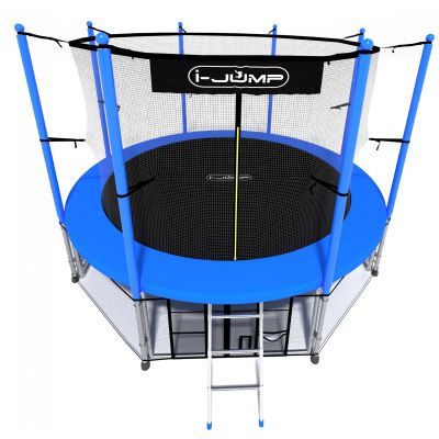 Лот: 15769749. Фото: 1. Батут i-Jump 8ft blue. Детские спортивные комплексы, батуты