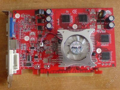 Лот: 2662053. Фото: 1. Видеокарта Palit Radeon X550 PCI-E... Видеокарты