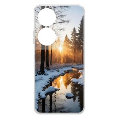 Лот: 25134731. Фото: 1. Чехол Krutoff Clear Case "Весна... Чехлы, бамперы