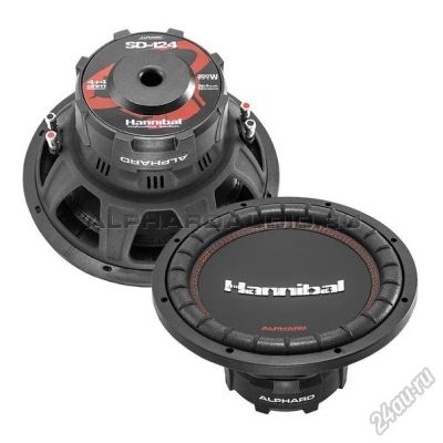 Лот: 5723684. Фото: 1. Alphard Hannibal SD-124. Сабвуферы