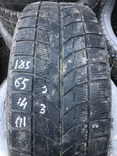 Лот: 24844305. Фото: 1. (1шт) 185/65R14 Bridgestone Blizzak... Шины