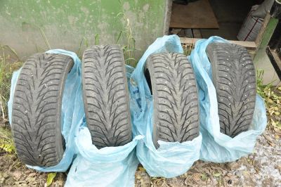 Лот: 3275237. Фото: 1. Yokohama Ice Guard 35 195/55 R15... Шины