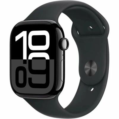 Лот: 25042412. Фото: 1. Apple Watch 10 42mm Jet Black... Смарт-часы, фитнес-браслеты, аксессуары