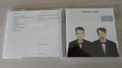 Лот: 9863301. Фото: 1. Pet Shop Boys "Actully" (CD). Аудиозаписи