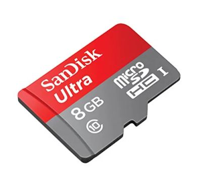 Лот: 4501562. Фото: 1. Карта памяти microSD HC 8 GB SanDisk... Карты памяти