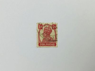 Лот: 23963884. Фото: 1. Король Георг V в императорской... Марки