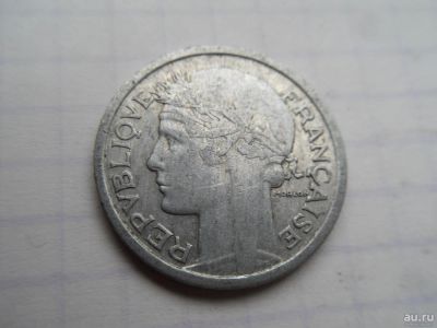 Лот: 10010035. Фото: 1. Франция 1 франк 1945 (С). Европа