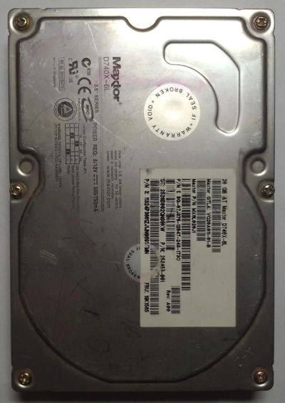 Лот: 5377847. Фото: 1. HDD / Maxtor / Model: 6L020J1... Жёсткие диски (HDD)