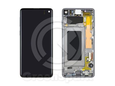 Лот: 14947485. Фото: 1. Дисплей для Samsung G973F Galaxy... Дисплеи, дисплейные модули, тачскрины