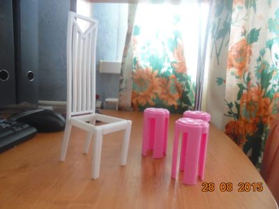 Лот: 6022192. Фото: 1. стулья для барби. Куклы и аксессуары