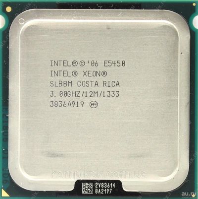 Лот: 12318748. Фото: 1. Процессор Xeon E5450 4core. Процессоры