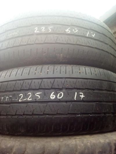 Лот: 10323622. Фото: 1. 225/60 R17 continental пара. Шины